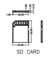 SD卡座 KH-SD2816-B