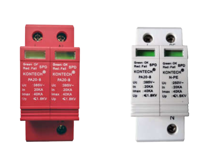 单相交流电源防雷器 PA20-B/2(-FS)