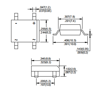 整流桥 DB207S