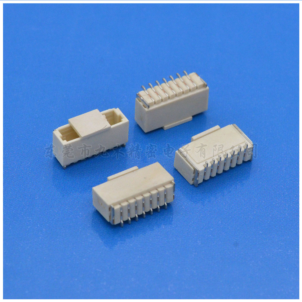 SH1.0接插件 JSTSH SHD单排连接器 立式针座连接器 A1001WV-S-NP