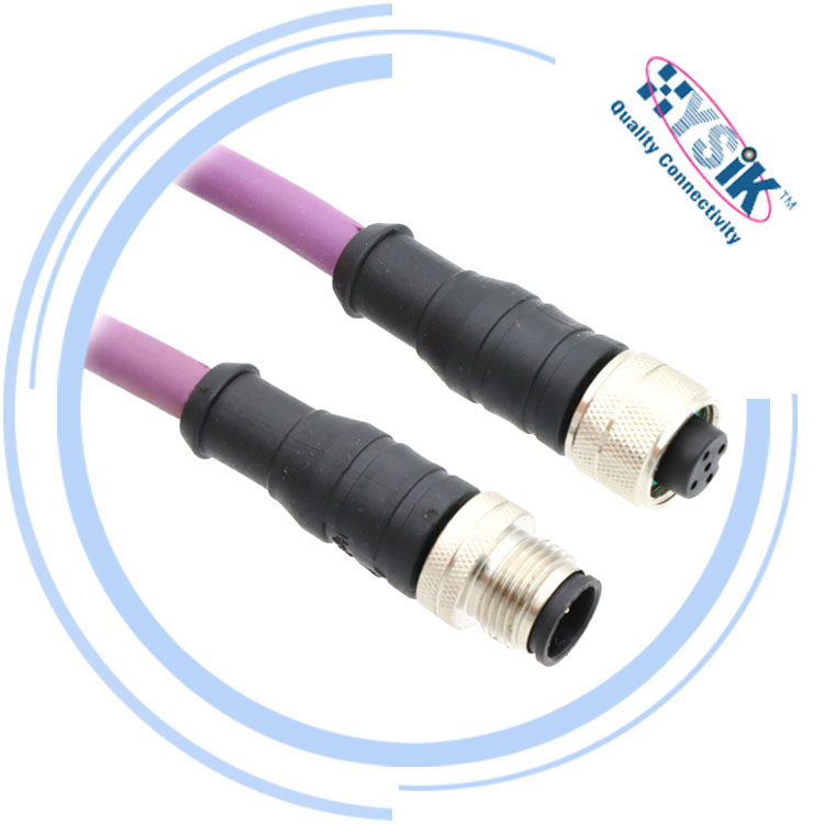 通用图尔克M12 公转母 5芯连接器船用连接器 RSCRKC 527-2M