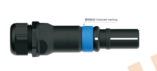 Cable male plug F.IC600M03-*A