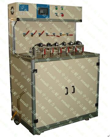 Warm water valve life testing machine Warm water valve