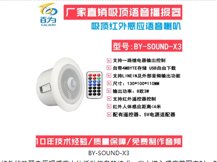 成品-提示器 BY-SOUND-X3