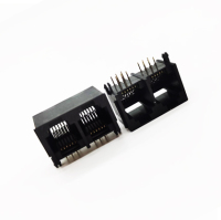 网络接口 RJ11 双口 6P6C