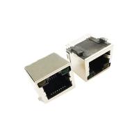 network interface Six port RJ45 1x6 network interface with lamp and shield