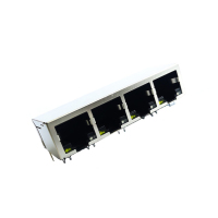 network interface Four port RJ45 seat network interface