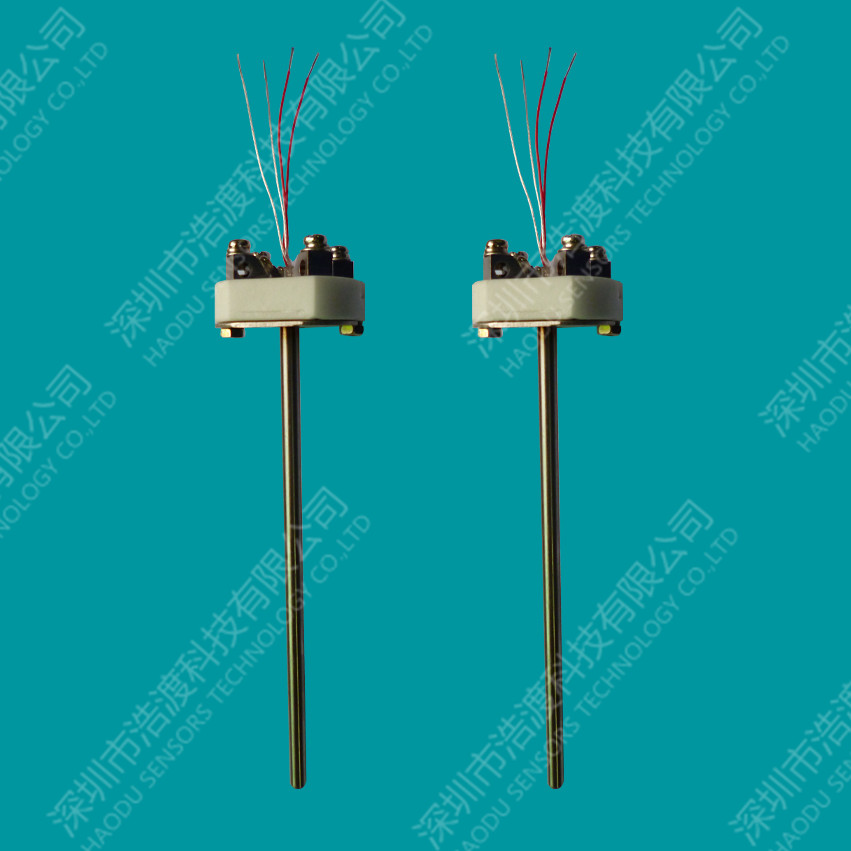 Armored base integrated temperature sensor ?PT100/PT100