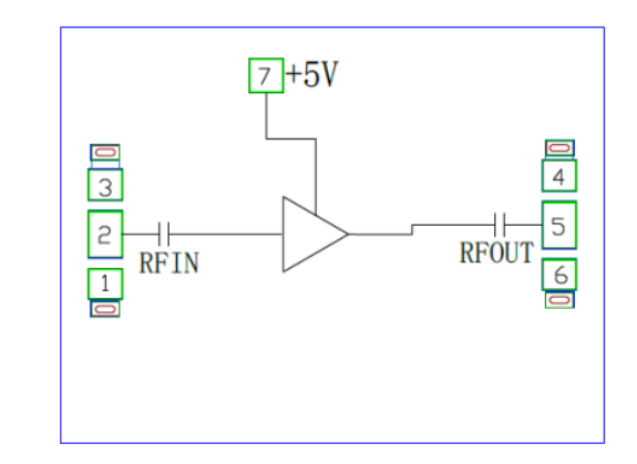 GaAs low noise amplifier chip MH1008