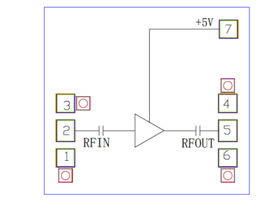 GaAs low noise amplifier chip MH1011