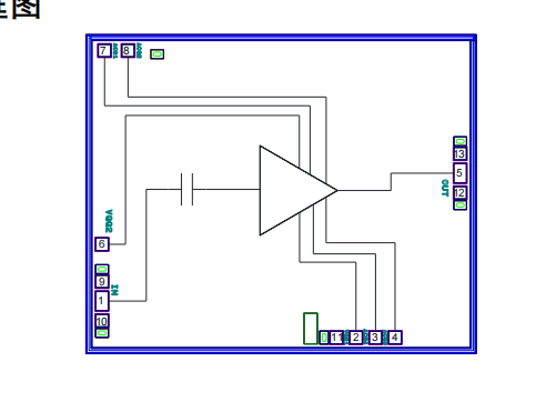 GaAs power amplifier chip MH362
