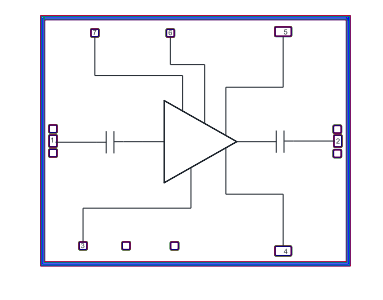 GaAs power amplifier chip MH357