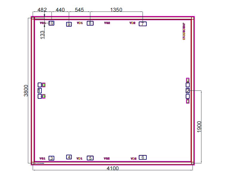 Gan power amplifier chip MH1300