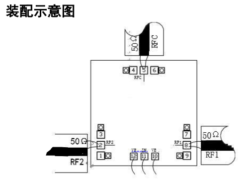 GaAs 开关芯片 MH416