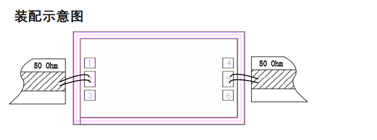 GaAs filter chip MH173