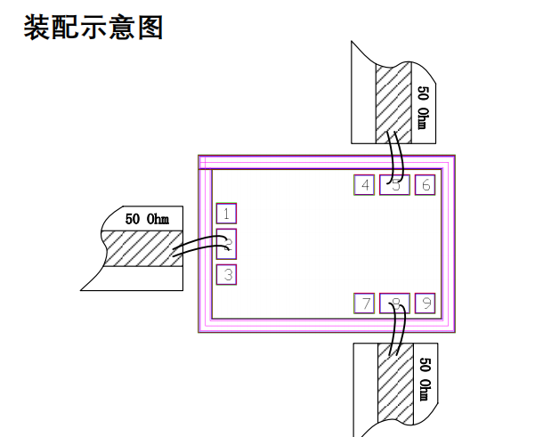 GaAs Power Divider chip MH045