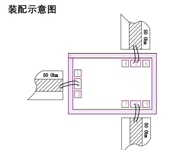 GaAs 功分器芯片 MH045