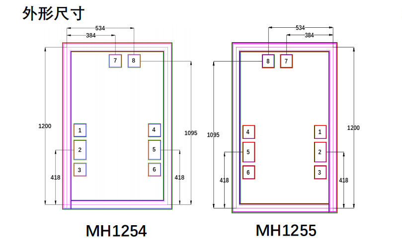GaAs T-type bias chip MH1255