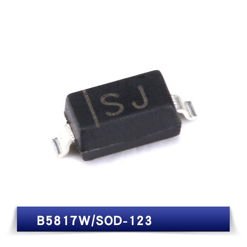 肖特基二极管SOD-123, SOD-123FL封装产品 B5819W DSS14 B5817W