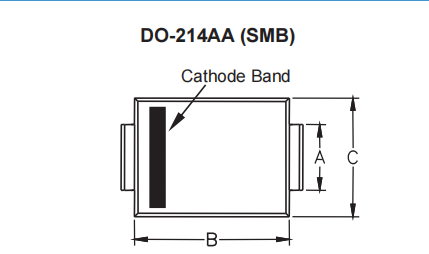 表面安装变压器电压抑制器 SMAJ19A