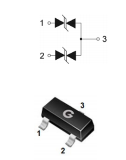 ESD保护二极管 PSOT05BC