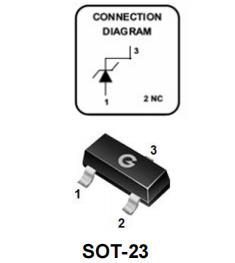 Zener diode TBZX84C43