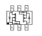 双MOSFETs 2N5003DW