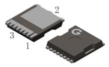 Medium and low voltage power MOS BL046N04T-3DL8