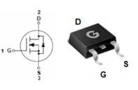 Planar high voltage MOS BL2N50D