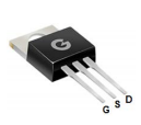 Planar high voltage MOS GAN65R150