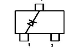 二极管 BZX84B2V4-B75